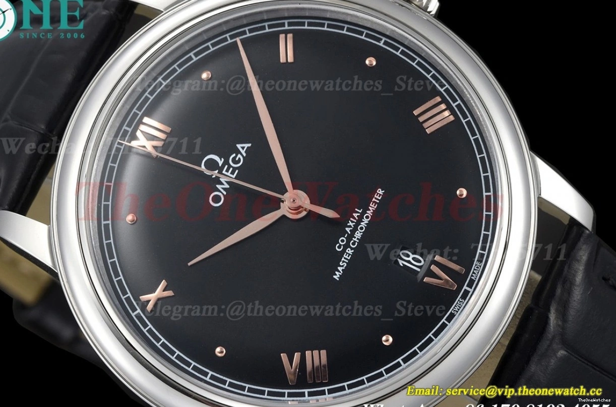 A8800 Ville 40mm Black LE De SS Date Prestige Dial BLSF 0425